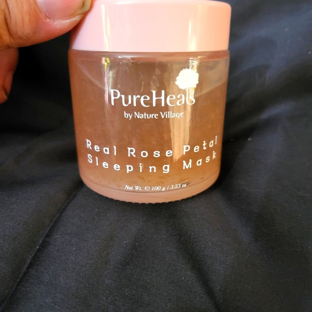Pure Heals Real Rose Petal Sleeping Mask